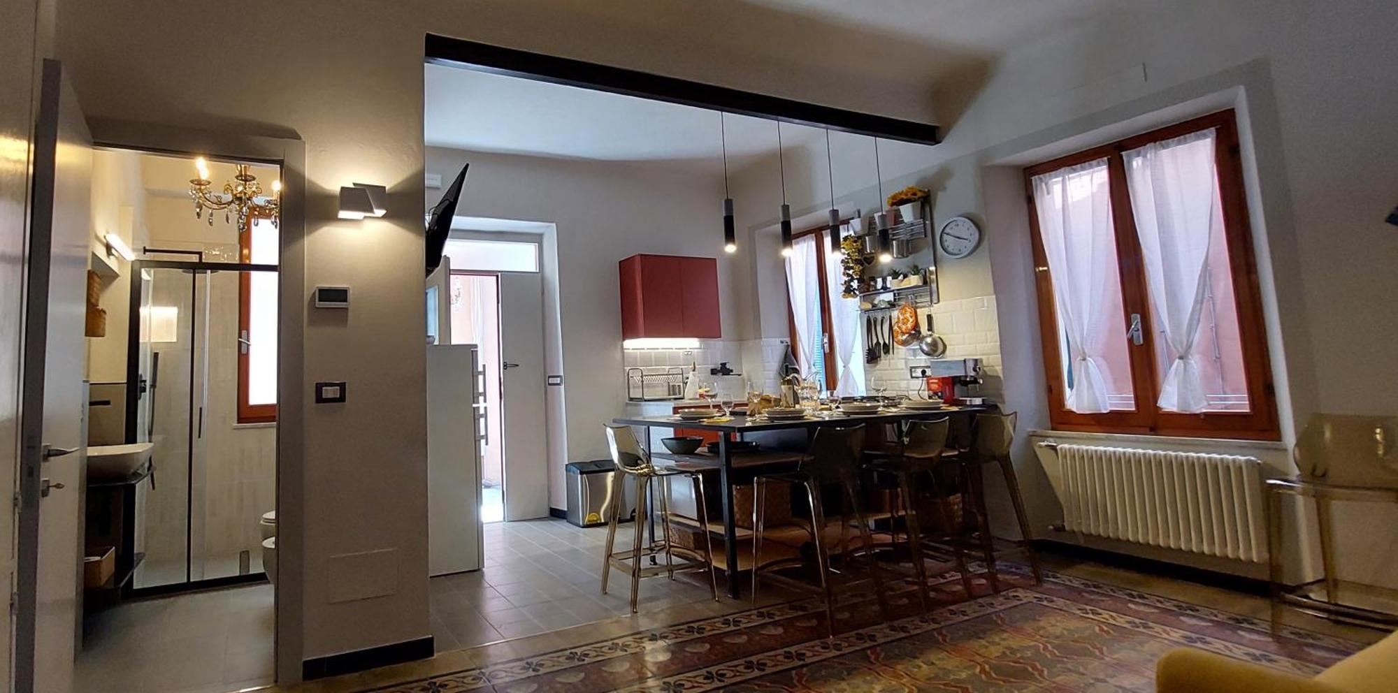 Moderno Appartamento Vista Mare, Con Parcheggio Privato Porto Venere Exteriör bild